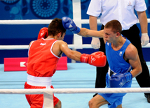 Bakı 2015: Kişilər arasında boks yarışının üçüncü gününə start verilib. Azərbaycan, 18 iyun 2015